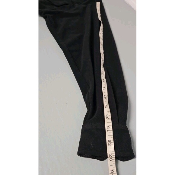 Vintage Jack Wolfskin Polarsystem Black Button-Up Fleece Sz LG Look At Measuring - Picture 10 of 12